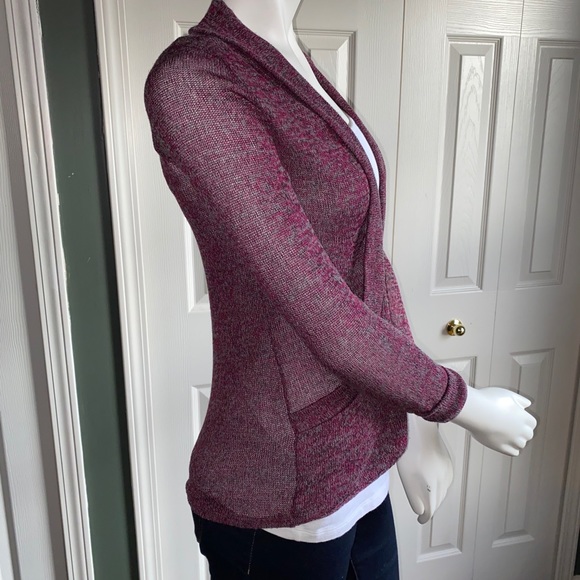 Open Front Sweater with Pockets - Picture 4 of 7